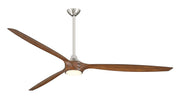 Minka Aire - F763L-BN/DK - 84"Ceiling Fan - Pierce - Brushed Nickel