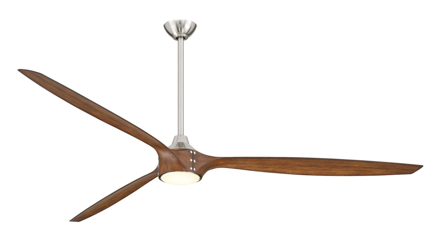 Minka Aire - F763L-BN/DK - 84"Ceiling Fan - Pierce - Brushed Nickel