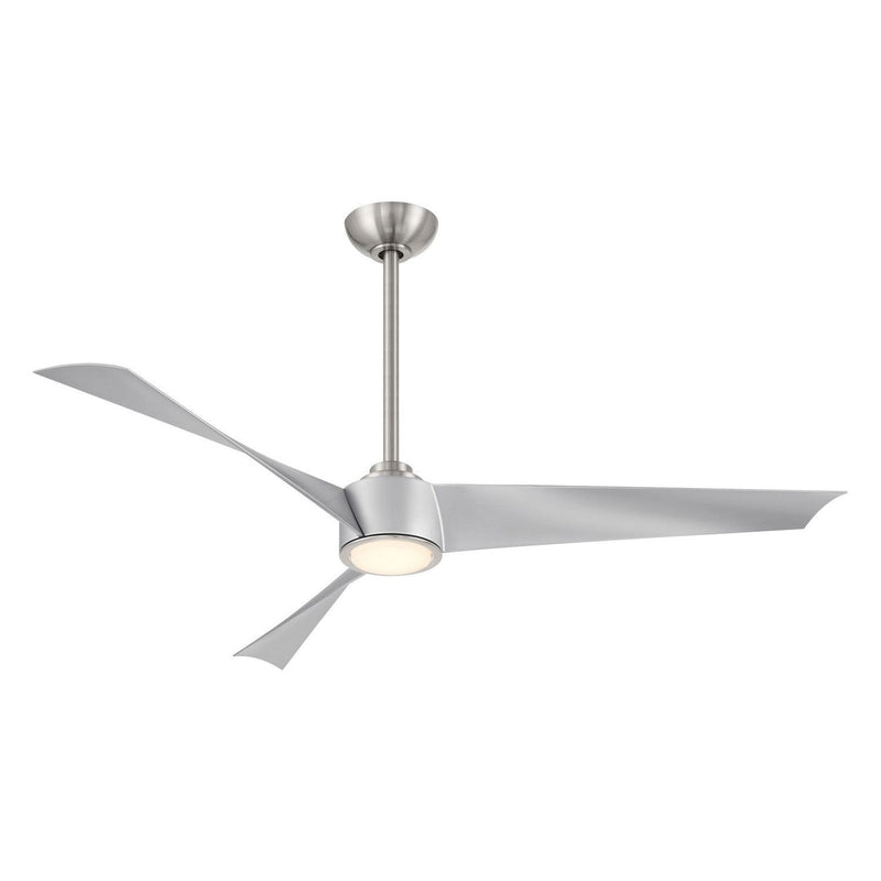 Minka Aire - F774L-BN/SL - 56"Ceiling Fan - Pike - Brushed Nickel