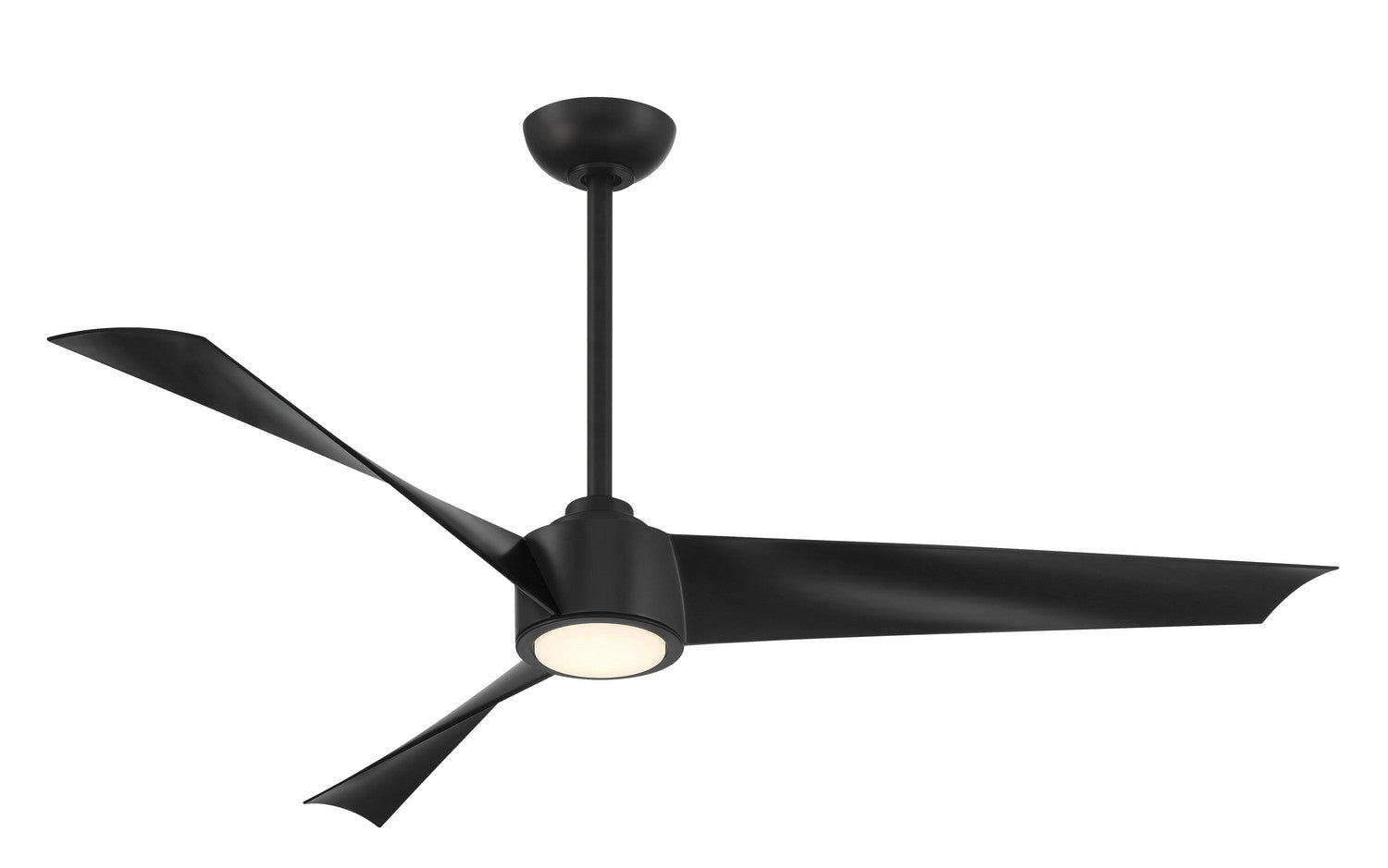 Minka Aire - F774L-CL - 56"Ceiling Fan - Pike - Coal Black