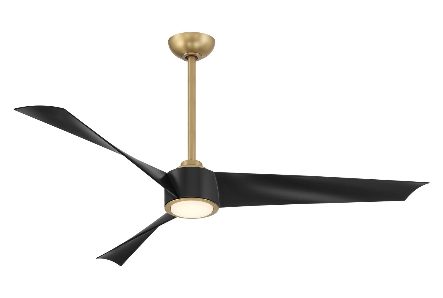 Minka Aire - F774L-LBR/CL - 56"Ceiling Fan - Pike - Legacy Brass
