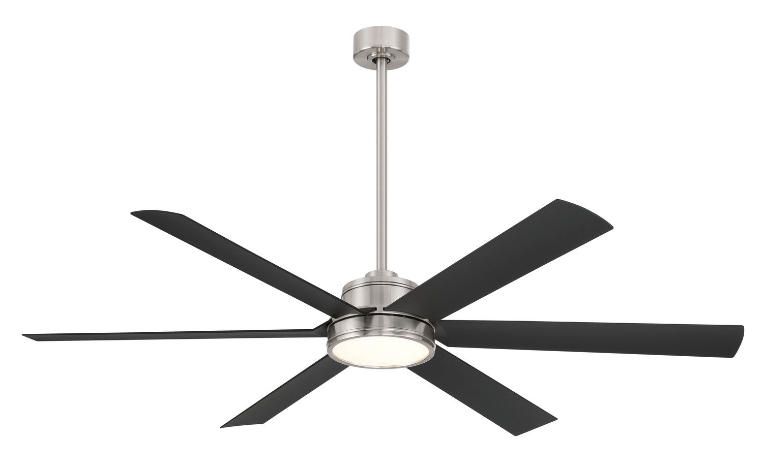 Minka Aire - F897L-BNW/CL - 65"Ceiling Fan - Cairo - Brushed Nickel Wet