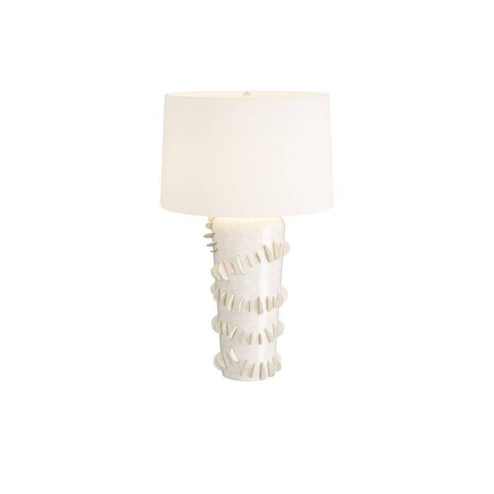Arteriors - PTC11-SH021 - Table Lamp - Beatrix - Ivory Crackle, Ceramic