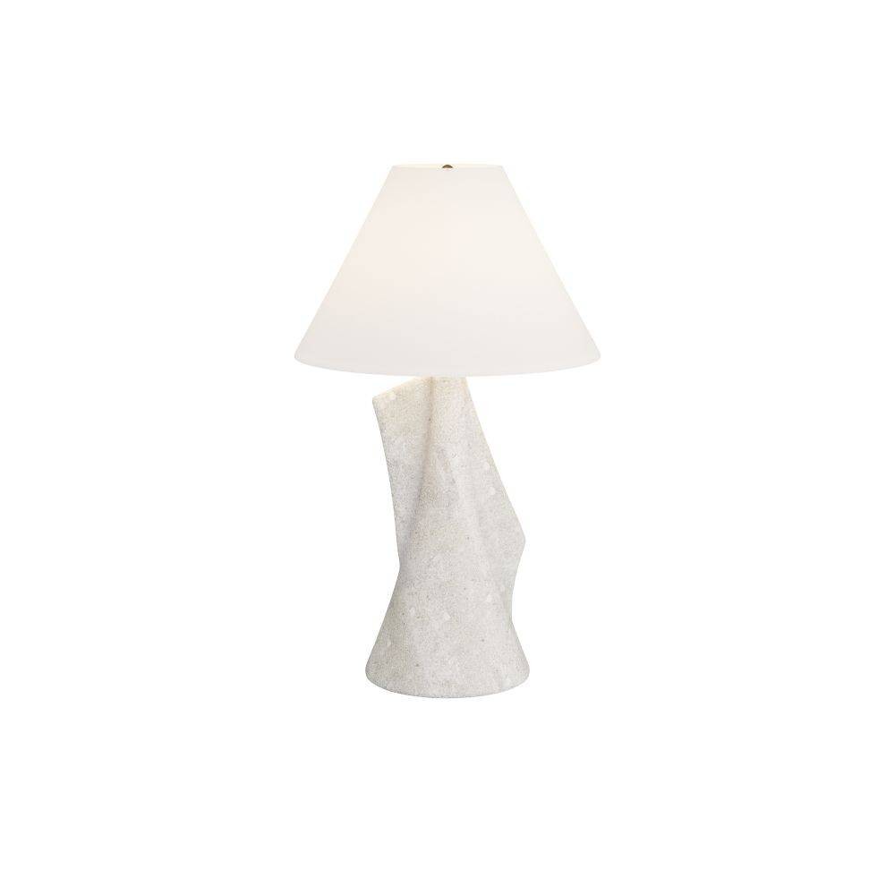 Arteriors - PTC22-SH032 - Table Lamp - Bruce - Ivory, Glass Stone