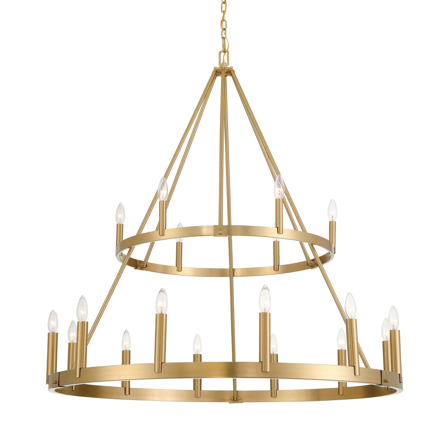 Minka-Lavery - 1717-894 - 18 Light Chandelier - Dutton - Signature Brass
