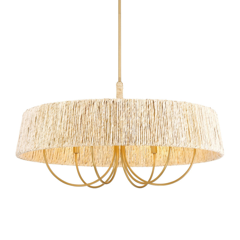 Minka-Lavery - 3606-732 - Six Light Pendant - Hellia - Legacy Brass