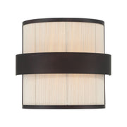 Minka-Lavery - 3682-886 - Two Light Wall Sconce - Harbor Wrap - Legacy Brass (Painted) & Dark