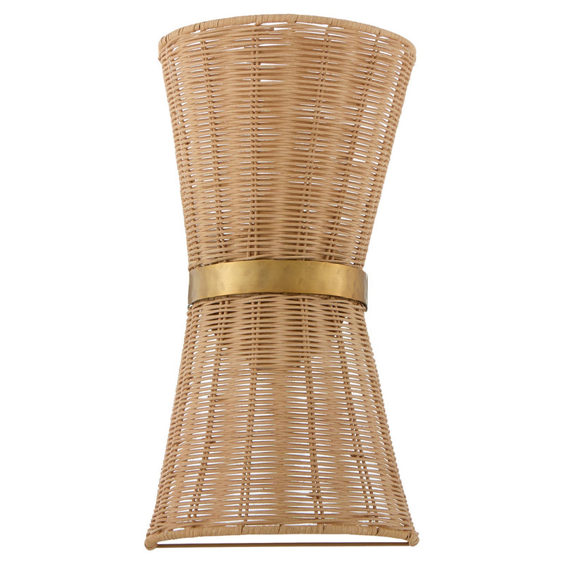 Quorum - 5123-47 - Two Light Wall Sconce - Fairview - Brushed Brass