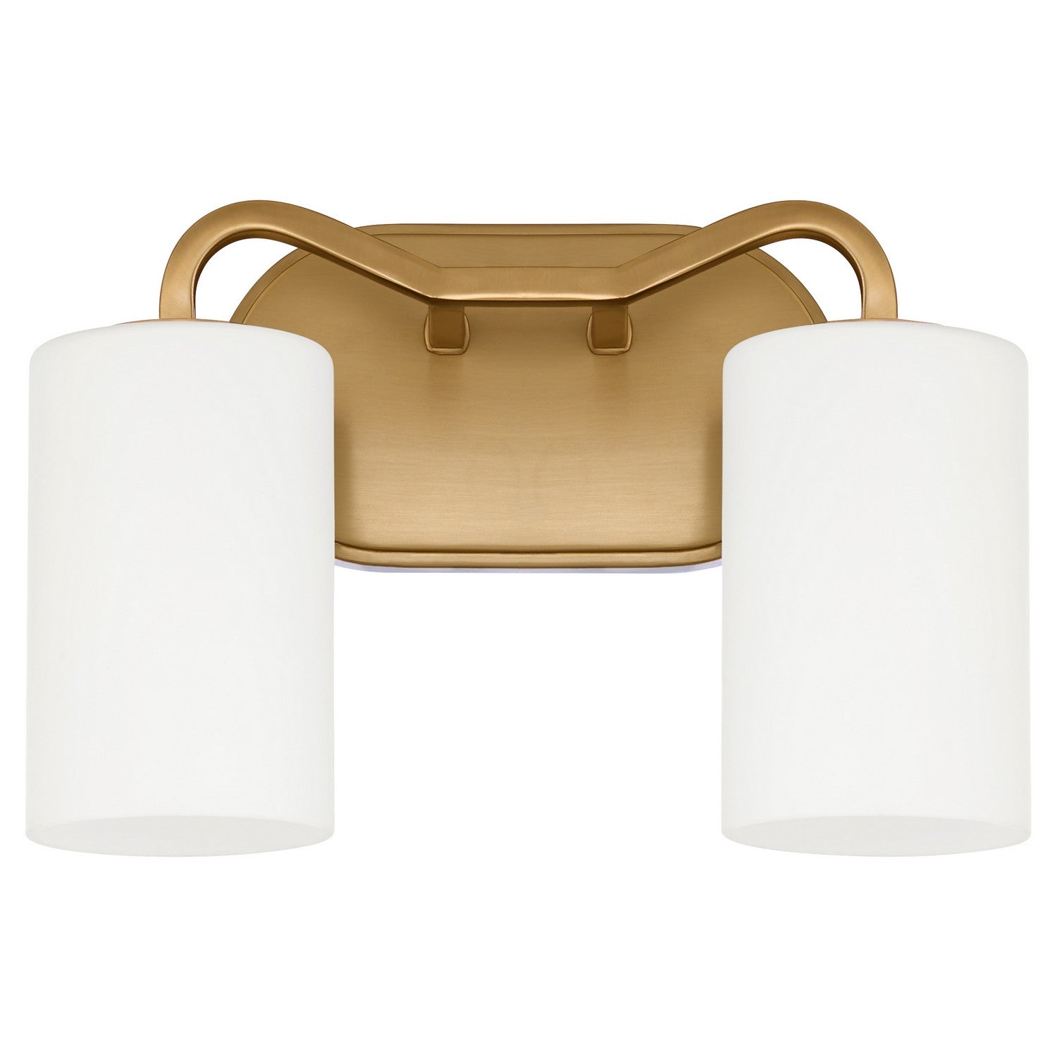 Quorum - 5307-2-47 - Two Light Vanity - Rutherford - Brushed Brass