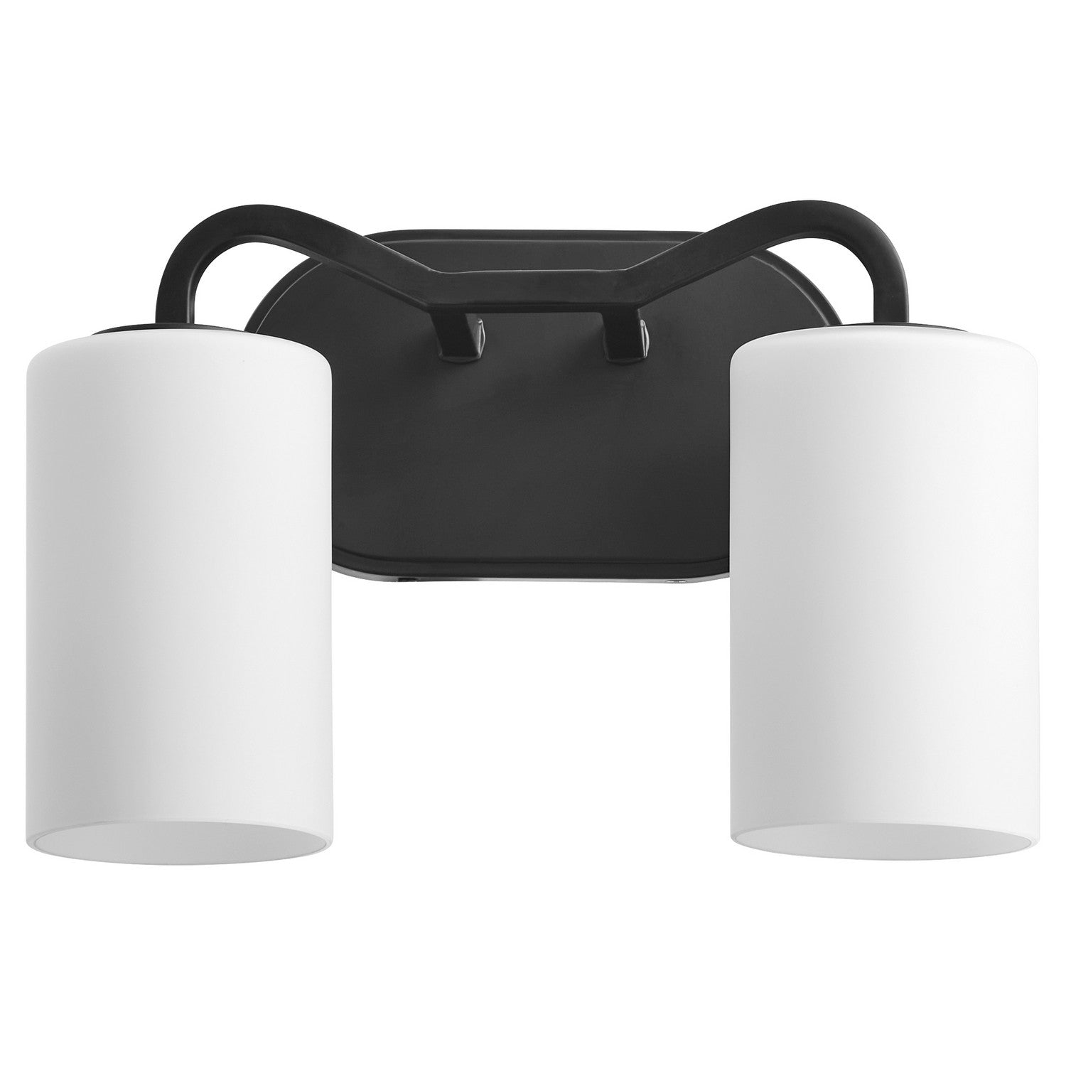 Quorum - 5307-2-59 - Two Light Vanity - Rutherford - Matte Black