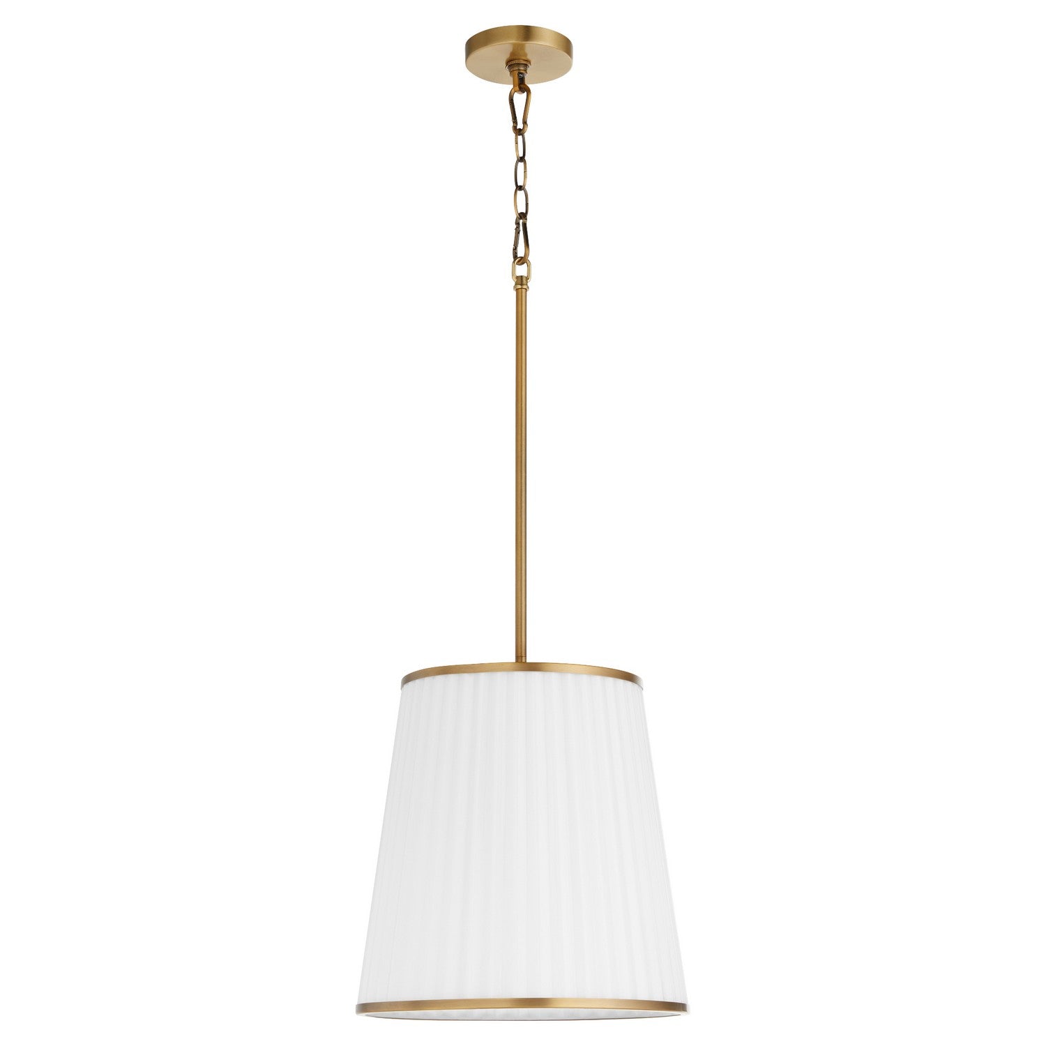 Quorum - 8309-3-47 - Three Light Pendant - Marlon - Brushed Brass