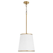 Quorum - 8309-3-47 - Three Light Pendant - Marlon - Brushed Brass