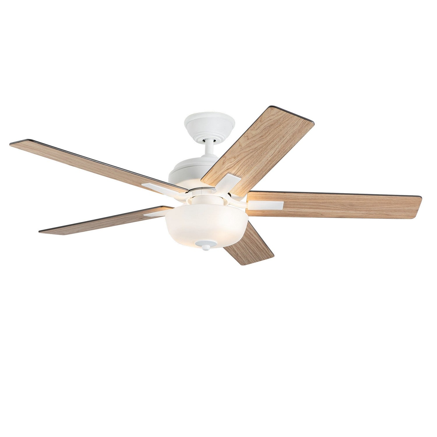 Kuzco Lighting - CF78752-WH-LKW - 52"Ceiling Fan - Erikson - White