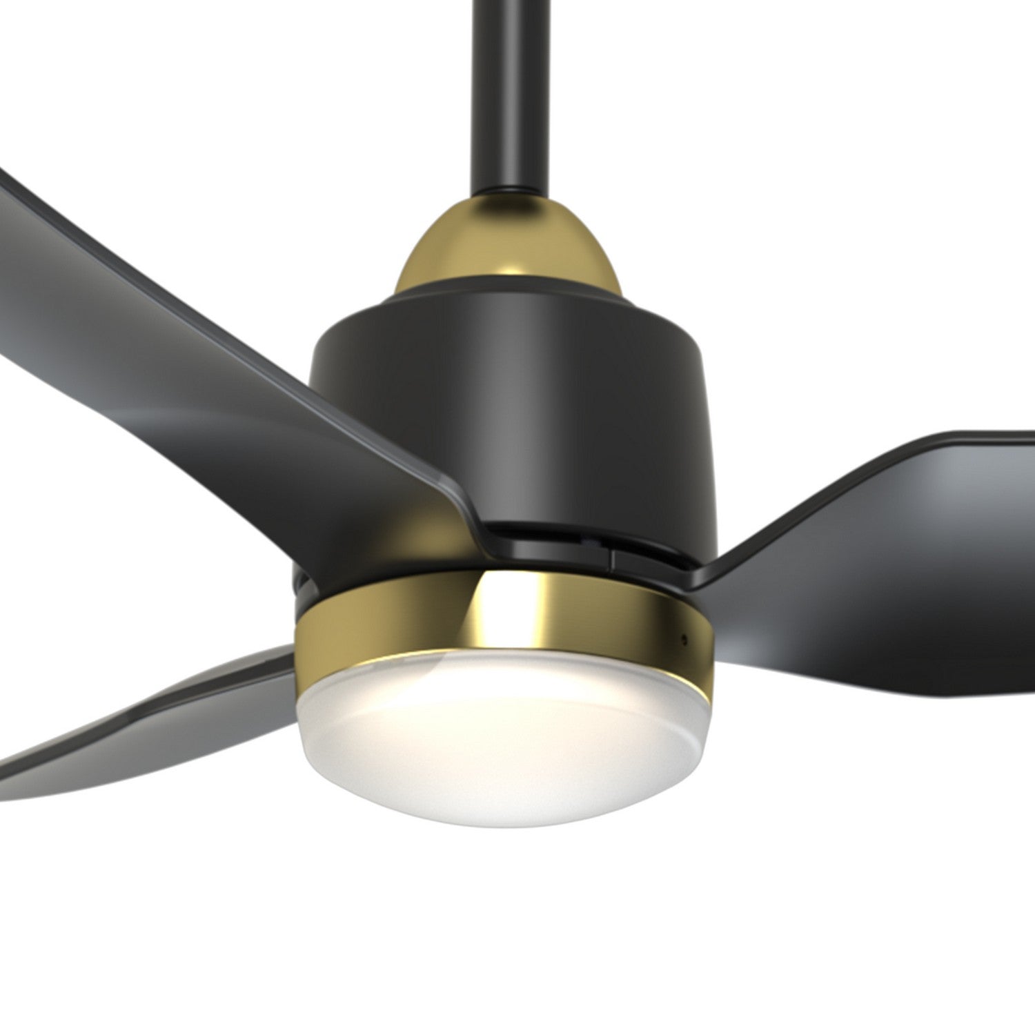 Kuzco Lighting - CF92942-BG/MB - 42"Ceiling Fan - Hugo - Brushed Gold/Matte Black