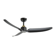 Kuzco Lighting - CF92952-BG/MB - 52"Ceiling Fan - Hugo - Brushed Gold/Matte Black
