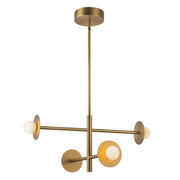 Kuzco Lighting - CH15504-BG-UNV - LED Chandelier - Elixir - Brushed Gold