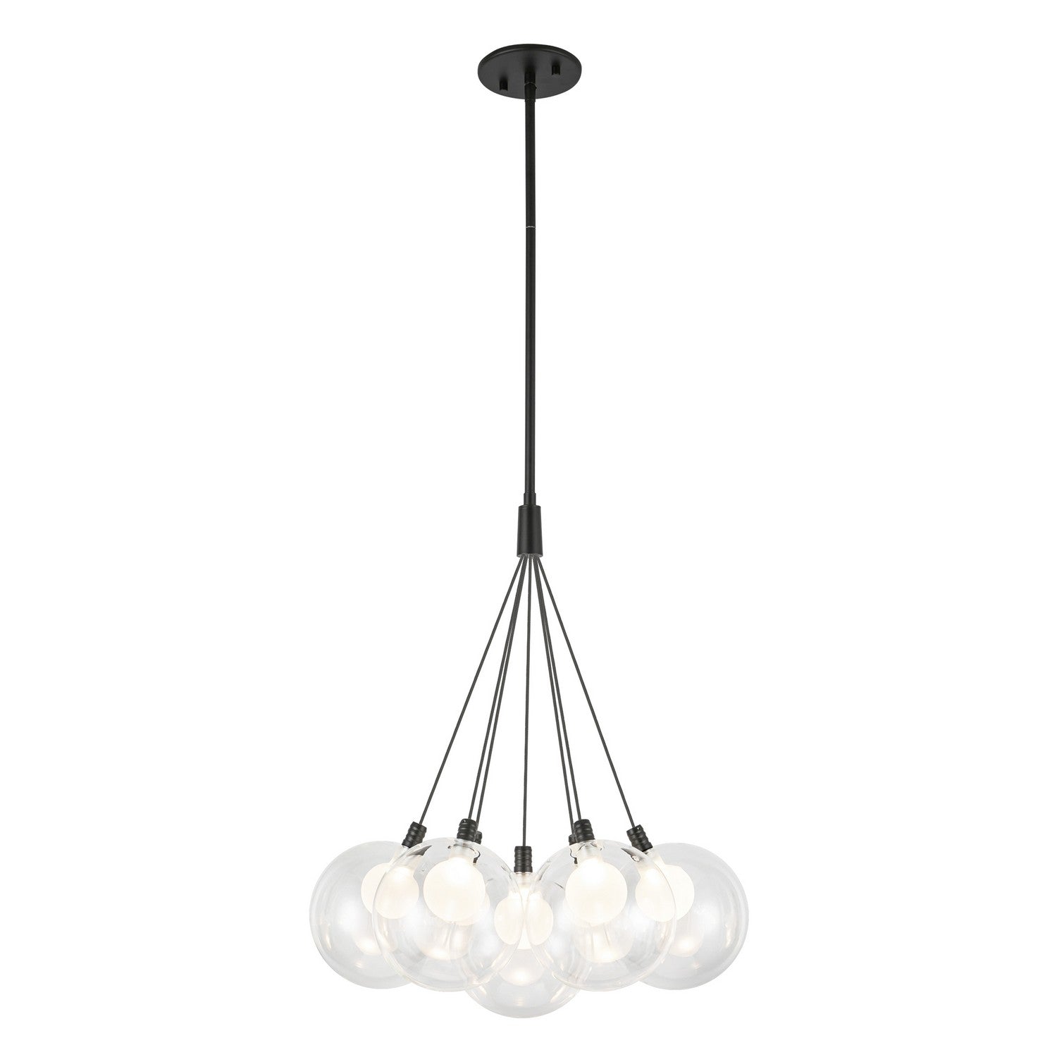 Kuzco Lighting - CH3117-BK - LED Chandelier - Bolla - Black