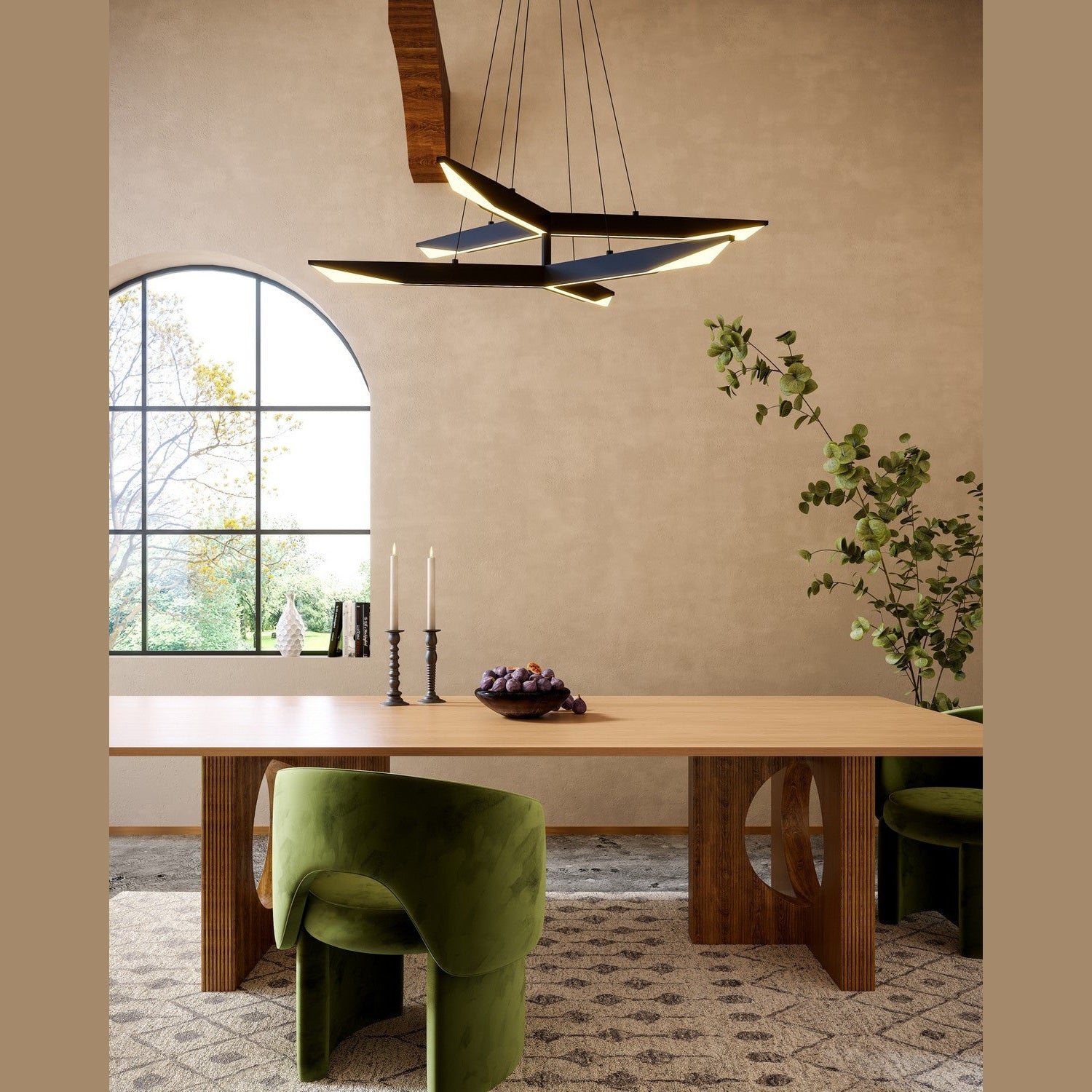 Kuzco Lighting - CH64242-UB-UNV-010 - LED Chandelier - Tachi - Urban Bronze