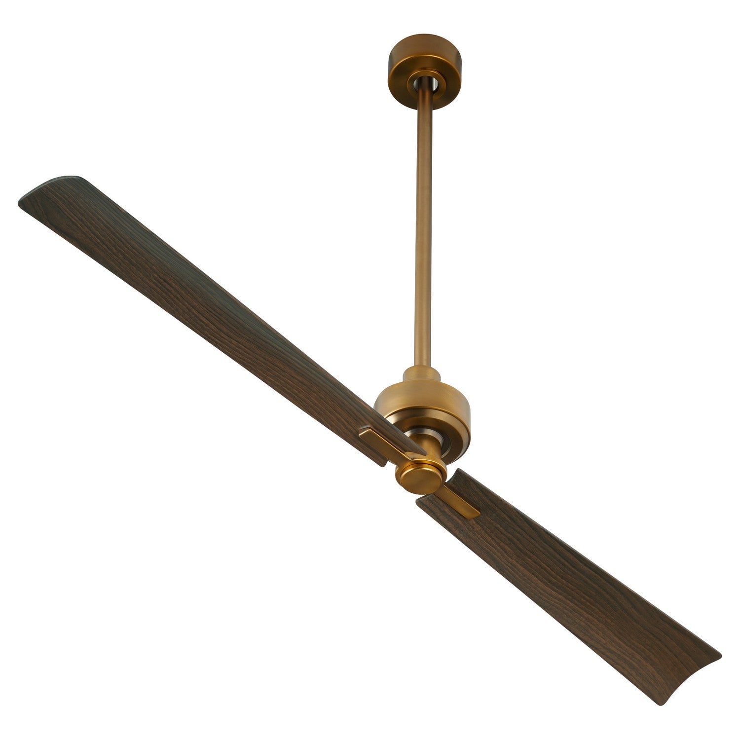 Quorum - 30562-47 - 56"Patio Fan - Twain - Brushed Brass