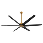 Quorum - 35846-47 - 84"Patio Fan - Spree - Brushed Brass