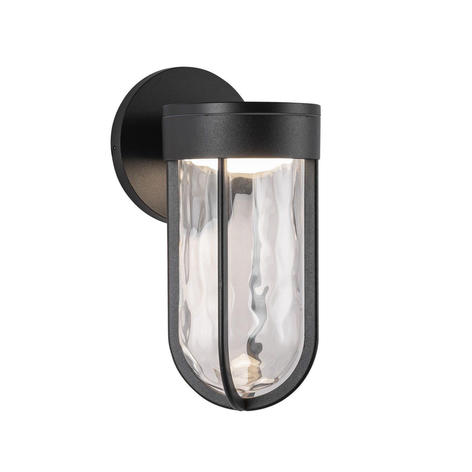 Kuzco Lighting - EW17627-BK - LED Exterior Wall Sconce - Davy - Black