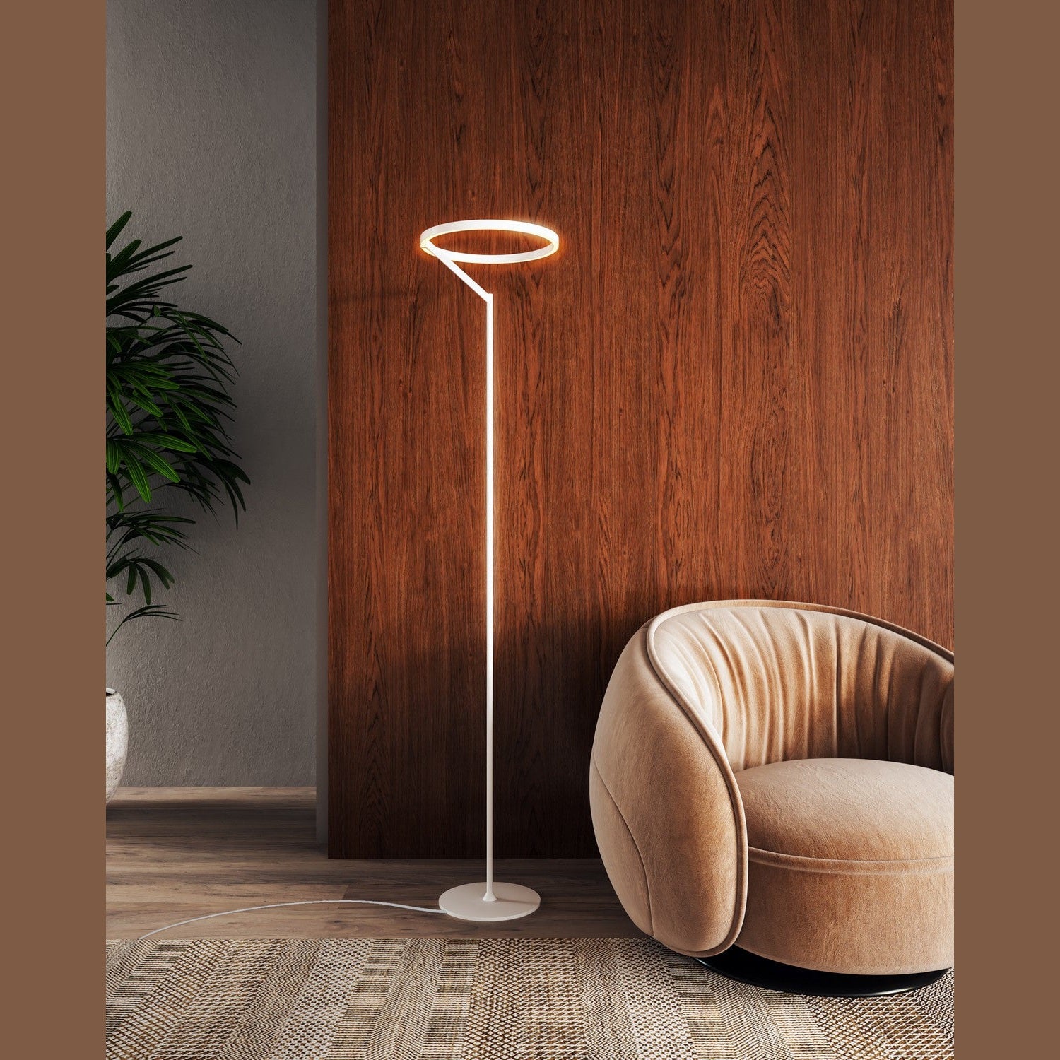 Kuzco Lighting - FL27766-WH - LED Floor Lamp - Roda - White