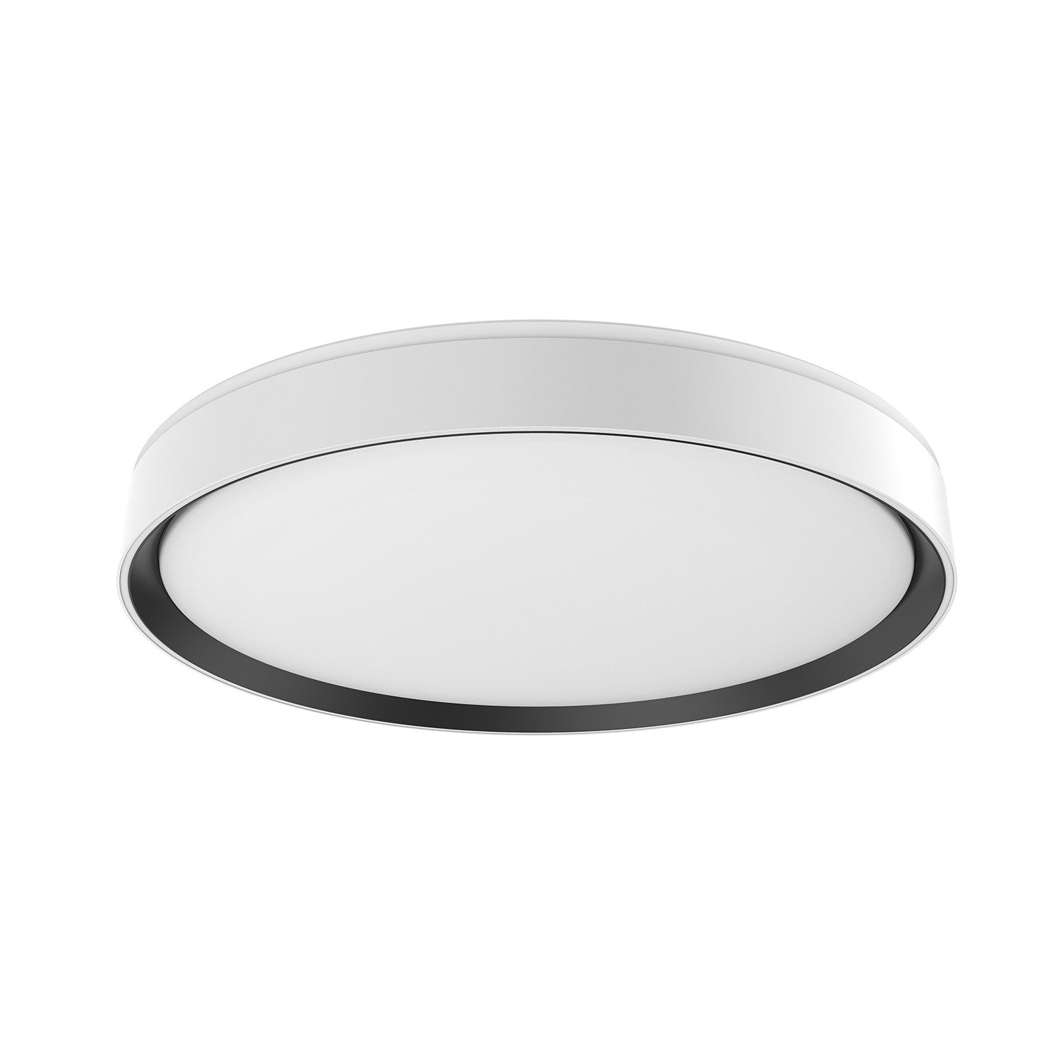 Kuzco Lighting - FM43920-WH/BK-5CCT - LED Flush Mount - Essex - White/Black