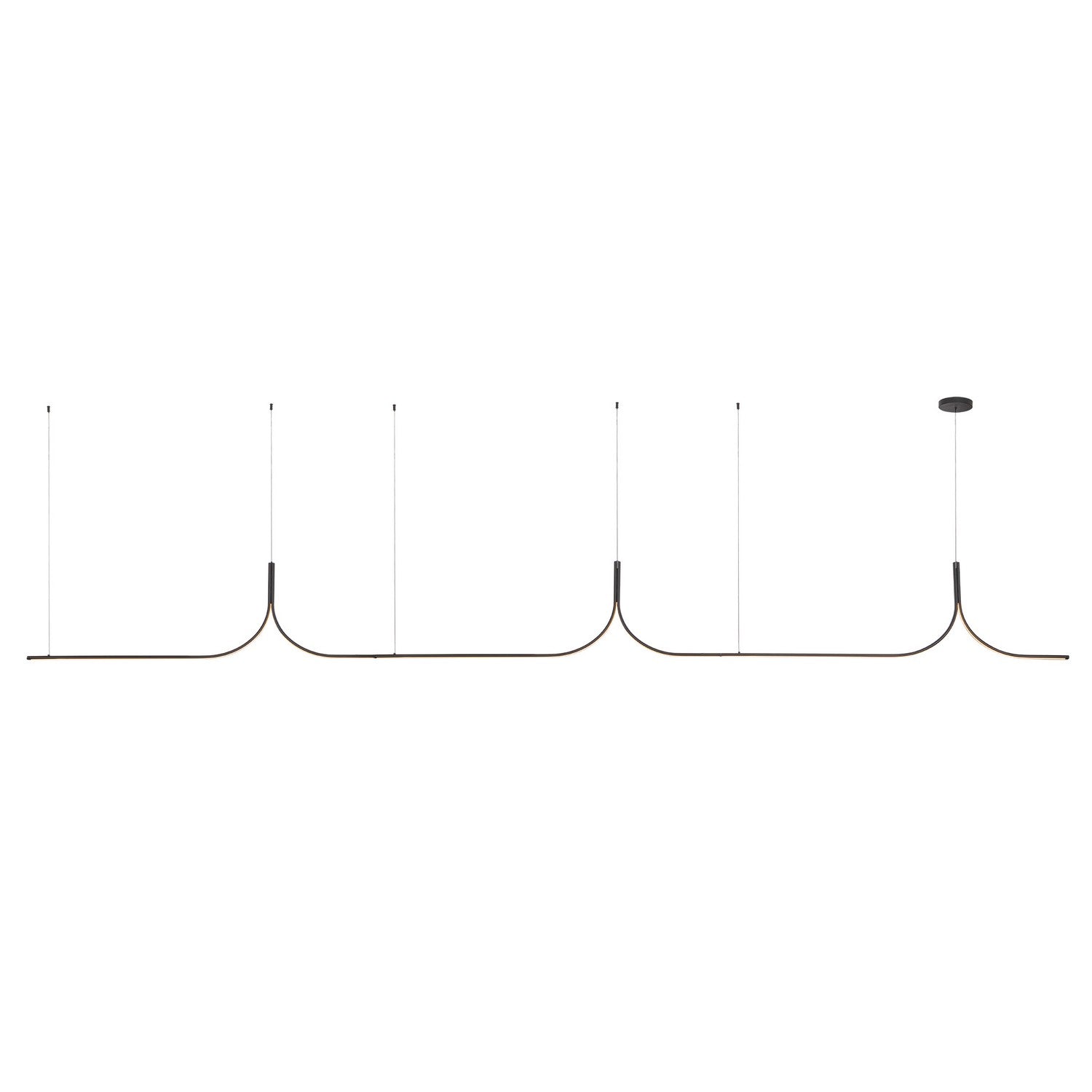 Kuzco Lighting - LP17915-BK-UNV-010-RT - LED Linear Pendant - Thread - Black