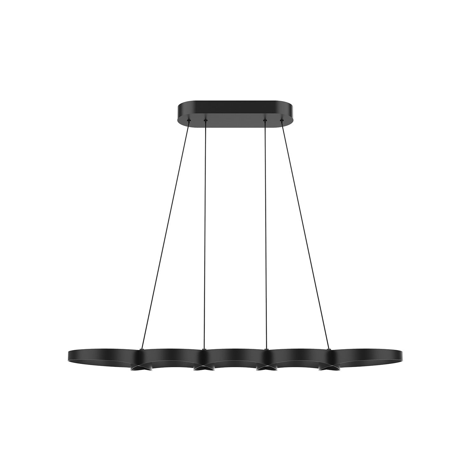 Kuzco Lighting - LP90838-BK-UNV - LED Linear Pendant - Maestro - Black