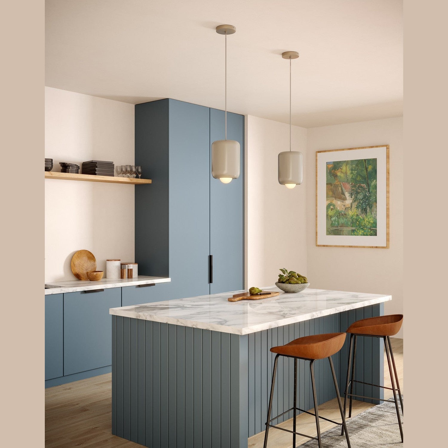 Kuzco Lighting - PD68507-PW-UNV - LED Pendant - Hayden - Pearl White