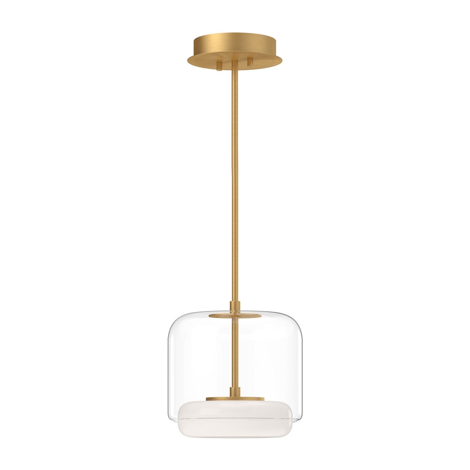 Kuzco Lighting - PD70610-CL/BG-UNV - LED Pendant - Enkel - Clear/Brushed Gold