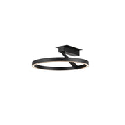 Kuzco Lighting - SF27716-BK-3WCCT-UNV - LED Semi-Flush Mount - Roda - Black