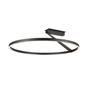 Kuzco Lighting - SF27731-BK-3WCCT-UNV - LED Semi-Flush Mount - Roda - Black
