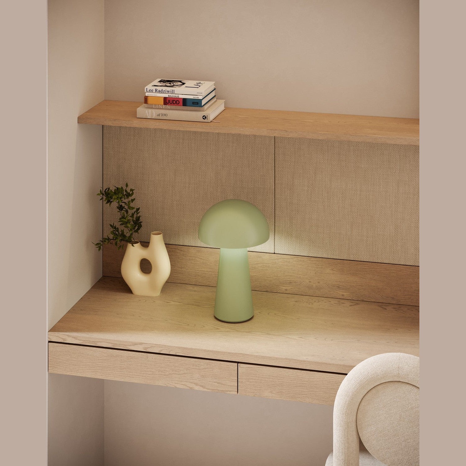 Kuzco Lighting - TL64108-GN - LED Table Lamp - Asher - Sage Green