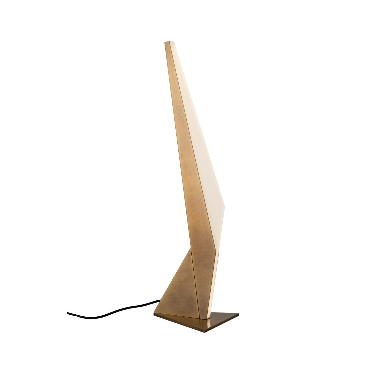 Kuzco Lighting - TL64222-VB - LED Table Lamp - Tachi - Vintage Brass