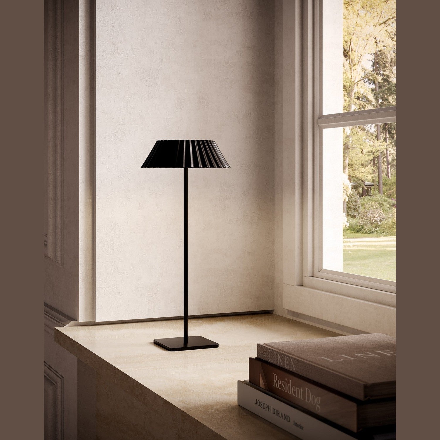 Kuzco Lighting - TL66714-BK - LED Table Lamp - Pela - Black