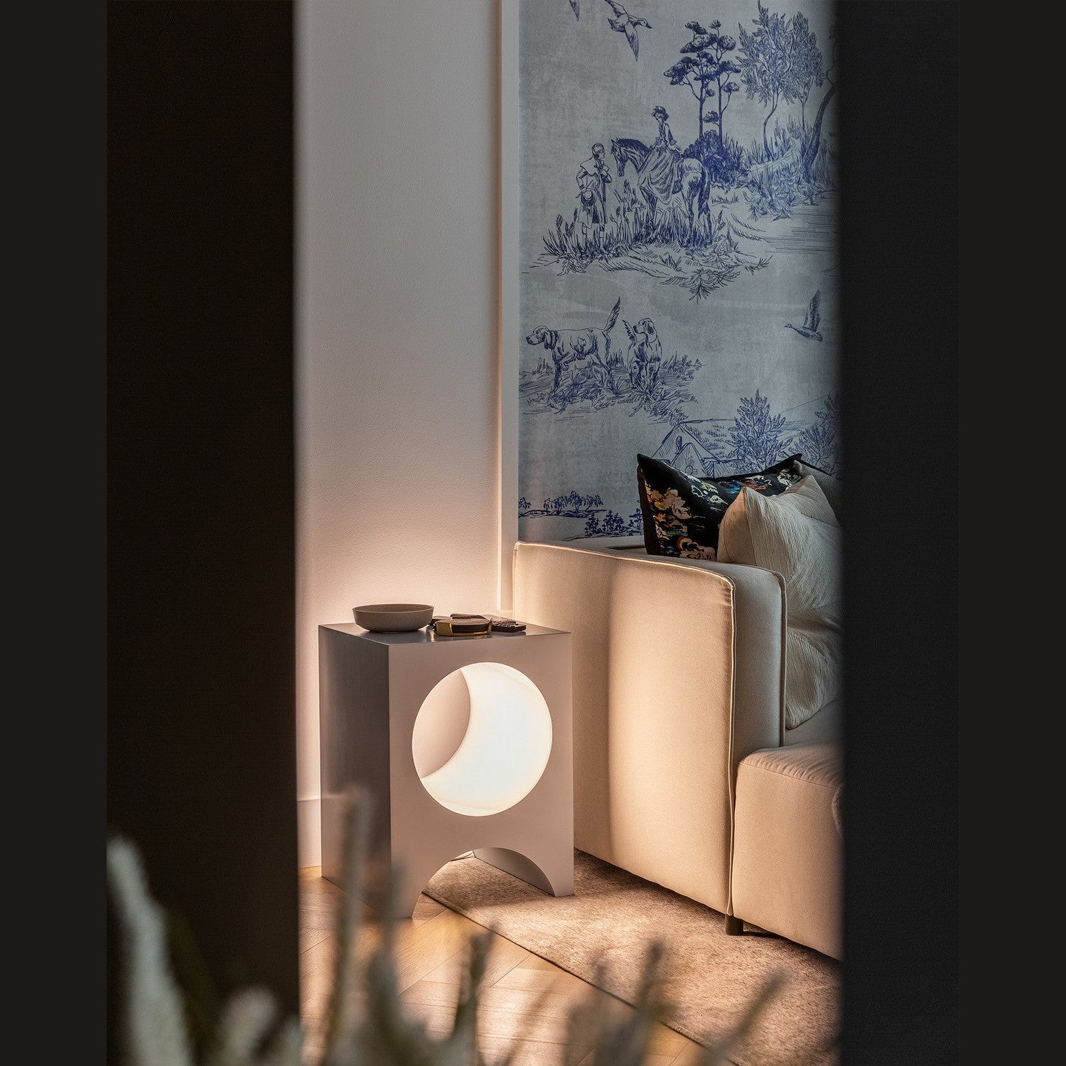 Kuzco Lighting - TL81020-GB - LED Table Lamp - Lunar - Glacier Blue