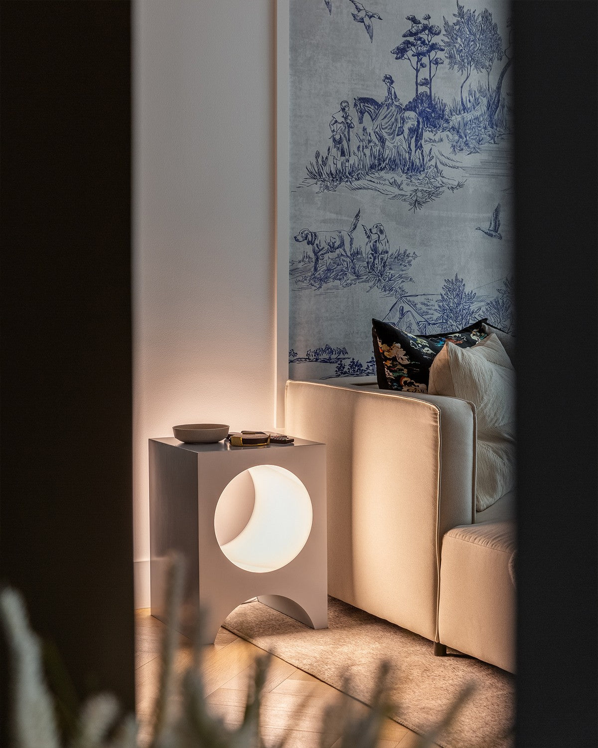 Kuzco Lighting - TL81020-GB - LED Table Lamp - Lunar - Glacier Blue