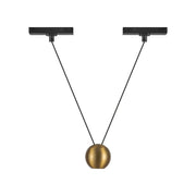 Kuzco Lighting - TRP27203-BG-4K - LED Pendant - Faria Double - Brushed Gold