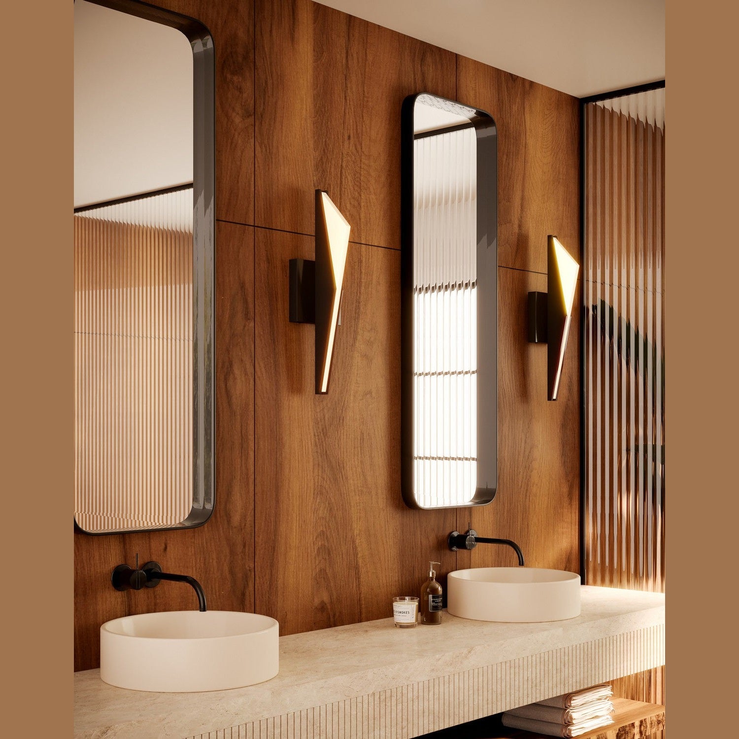 Kuzco Lighting - WS64215-UB - LED Wall Sconce - Tachi - Urban Bronze