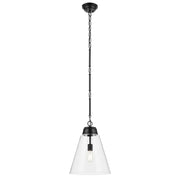 Kichler - 52662BKCLR - One Light Pendant - Marsailli - Black
