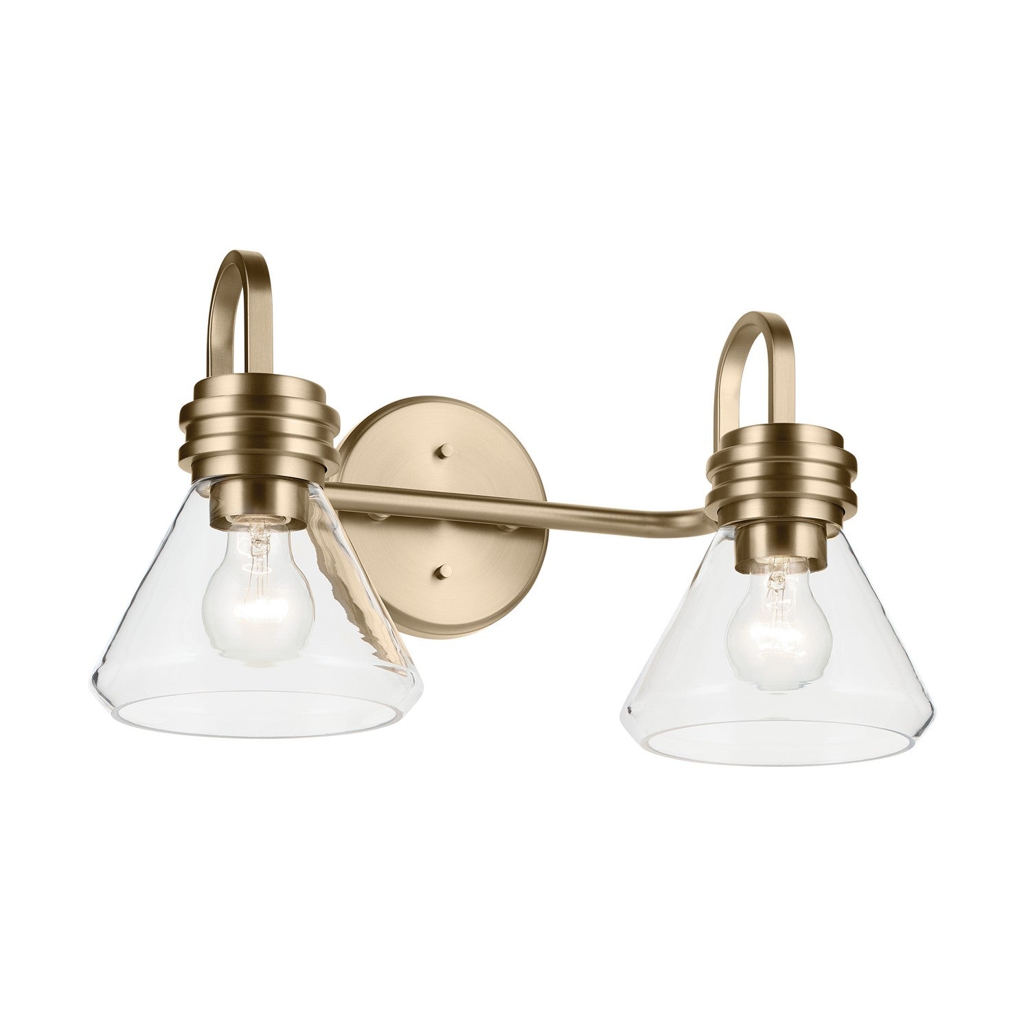Kichler - 55154CPZCLR - Two Light Bath - Farum - Champagne Bronze