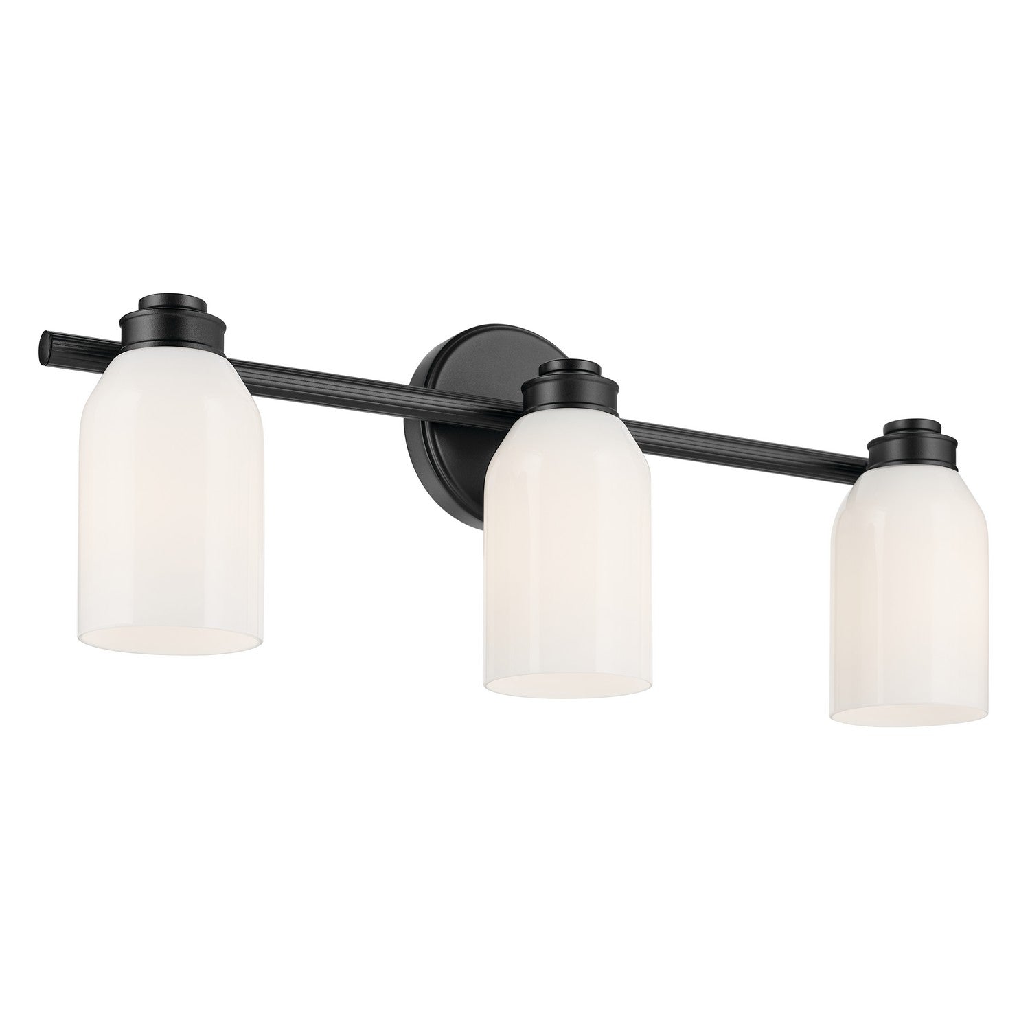Kichler - 55202BK - Three Light Bath - Shae - Black