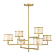 Savoy House - 1-6492-6-328 - Six Light Chandelier - Mariquita - Spun Gold