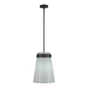 Artcraft - AC10640BK - One Light Pendant - Dahlia - Black