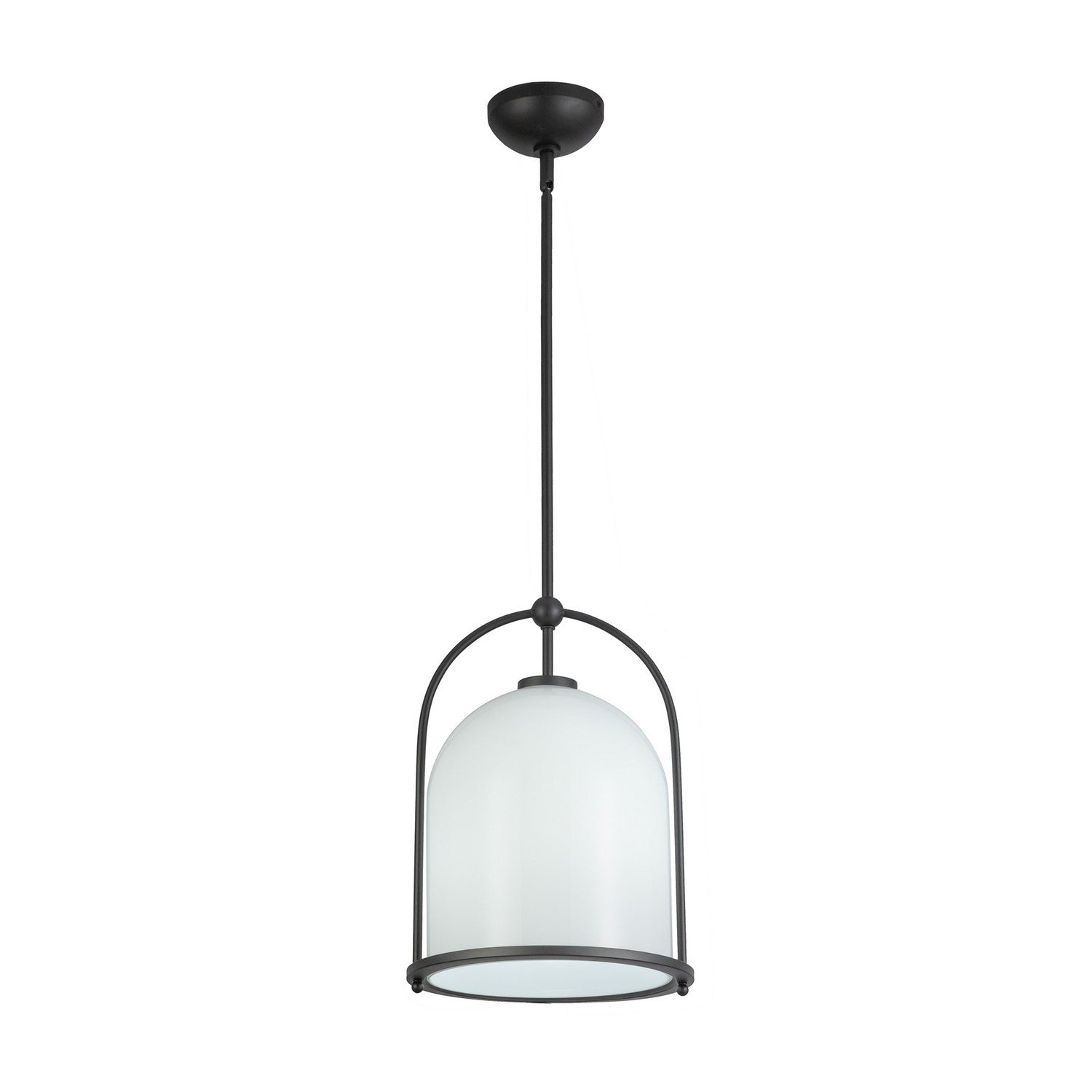 Artcraft - AC10650BK - One Light Pendant - Dahlia - Black
