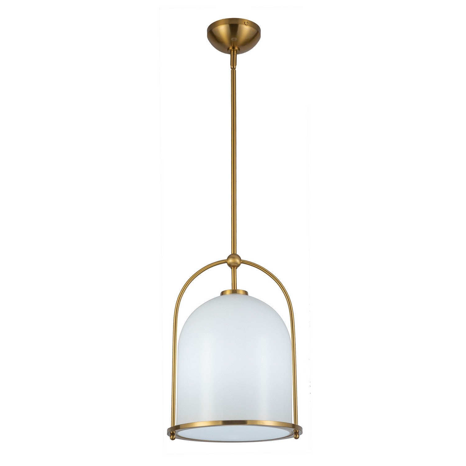 Artcraft - AC10650BR - One Light Pendant - Dahlia - Brushed Brass