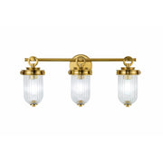Artcraft - AC12023BR - Three Light Bathroom Vanity - Myla - Vintage Brass