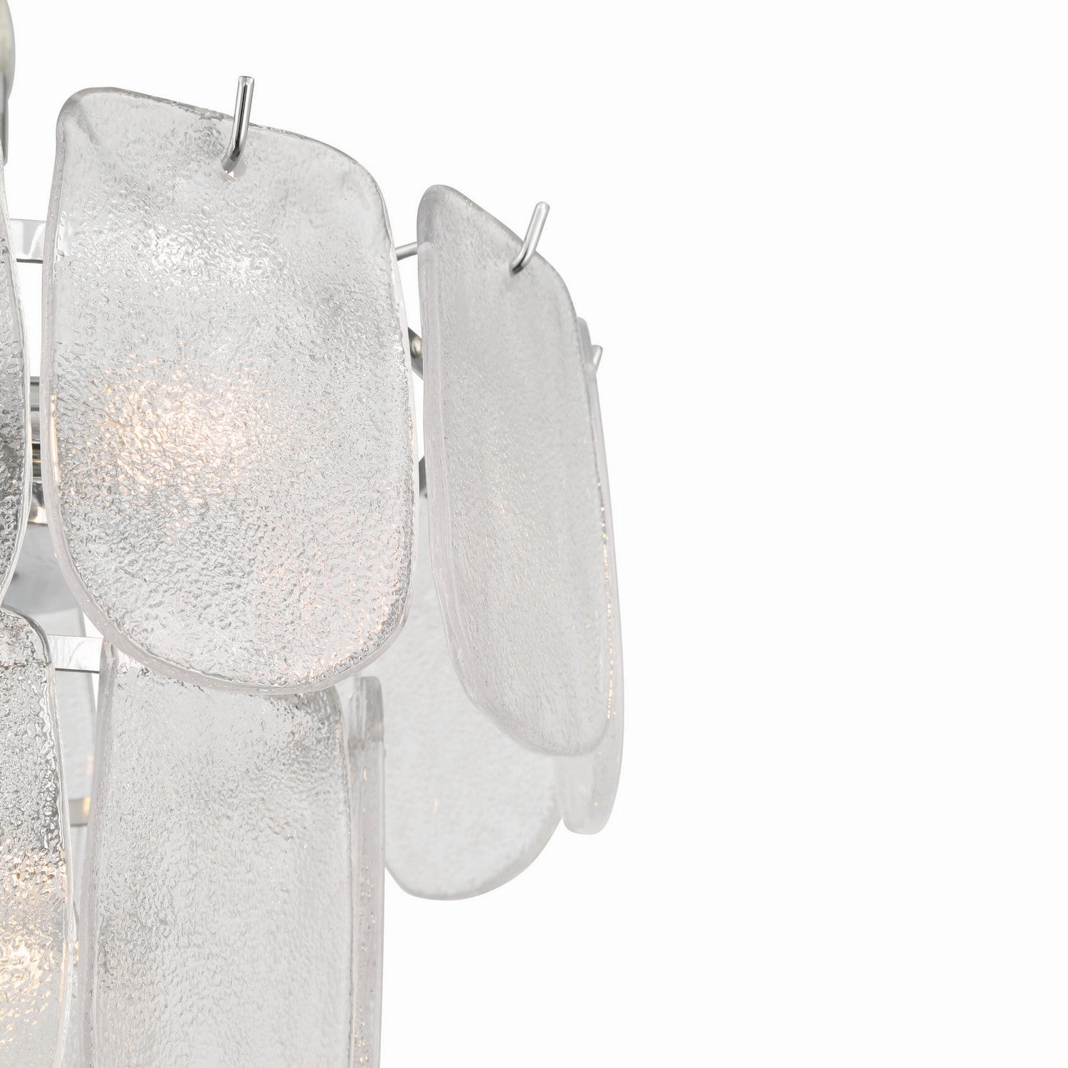 Artcraft - AC12051CR - Five Light Pendant - Bianca - Polished Nickel, Crystalline