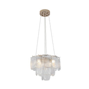 Artcraft - AC12051CR - Five Light Pendant - Bianca - Polished Nickel, Crystalline
